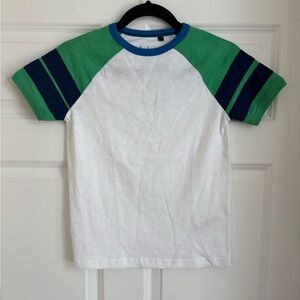 NWOT Mini Boden Boy’s Raglan Sleeve Shirt 9-10 Years